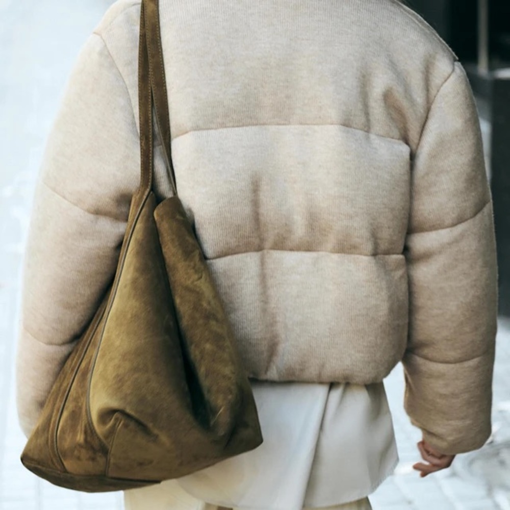 Knit Puffer Jacket